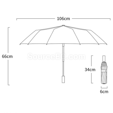 Customization Easy-Folding Umbrella Promotional Products
