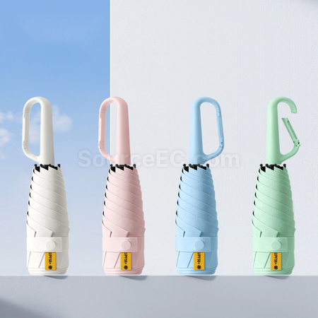 Customization Hook Five-Fold Umbrella Promotional Products
