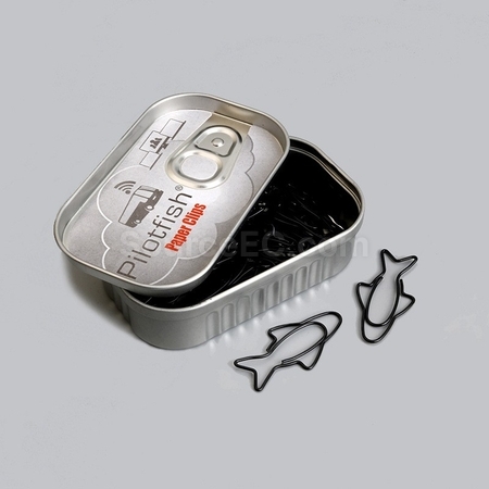 Customization Creative Sardine Canned Paperclip Promotional Products