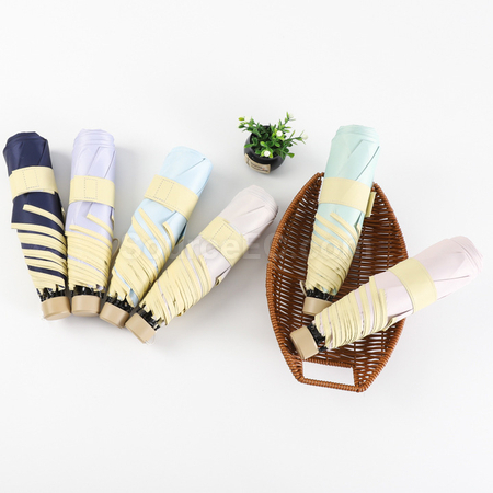Customization 6-Rib Ultra-Light Mini Memory Umbrella Promotional Products