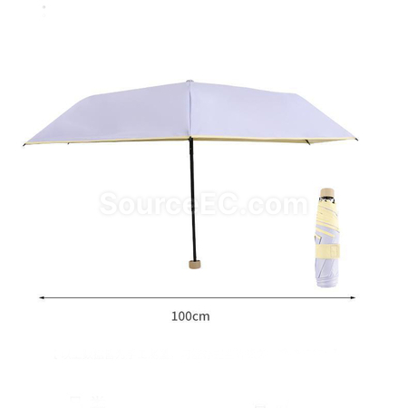 Customization 6-Rib Ultra-Light Mini Memory Umbrella Promotional Products