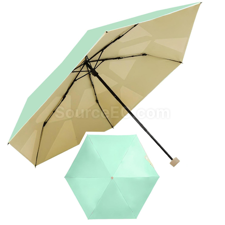 Customization 6-Rib Ultra-Light Mini Memory Umbrella Promotional Products
