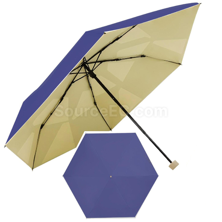 Customization 6-Rib Ultra-Light Mini Memory Umbrella Promotional Products