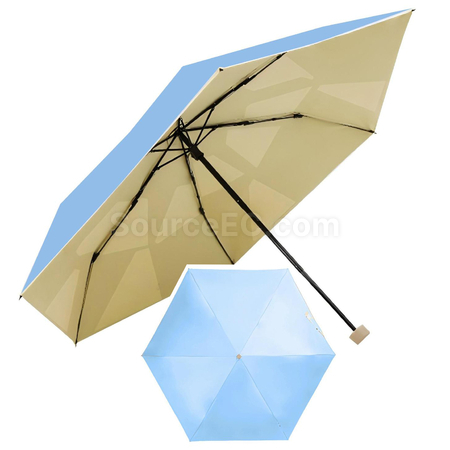 Customization 6-Rib Ultra-Light Mini Memory Umbrella Promotional Products