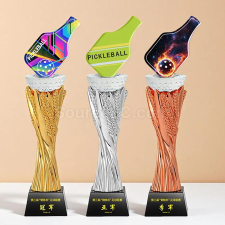 Customization Pickleball Trophy Promotional Products