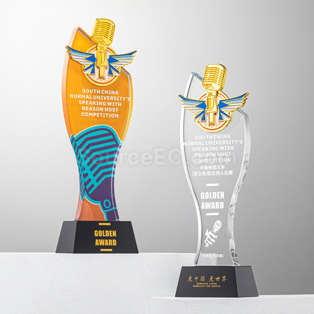 Customization Note Crystal Award Promotional Products