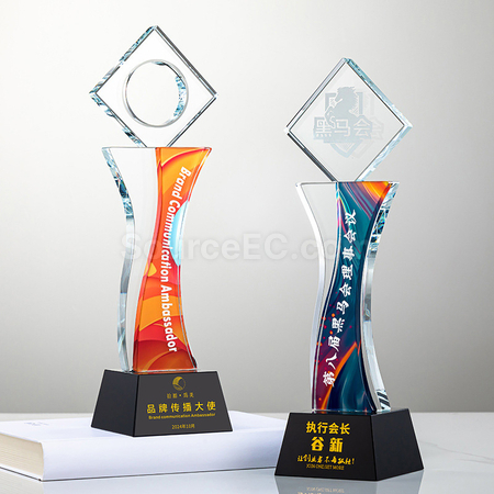 Customization Pentagram Crystal Award Promotional Products