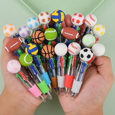Customization Creative Spherical Four Color Pen Promotional Products