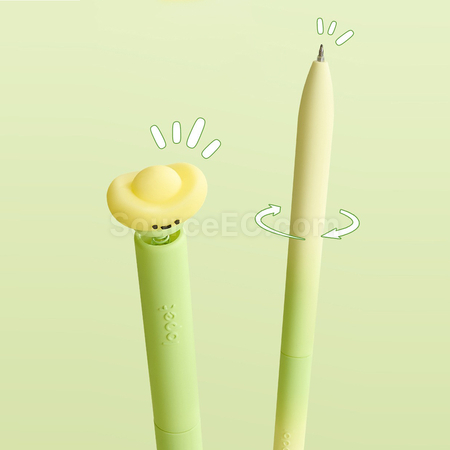 Customization Yuanbao Rotating Shaker Gel Pen Promotional Products