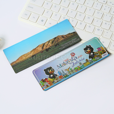 Customization Customized aluminum foil scenic refrigerator magnets Promotional Products