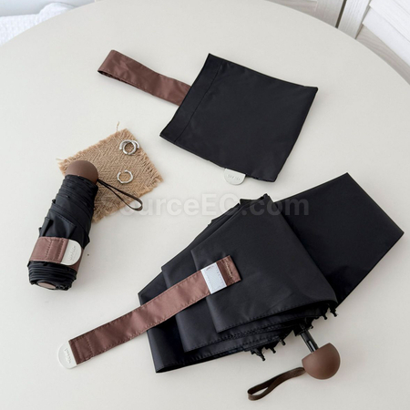 Customization Coffee Capsule Folding Umbrella Promotional Products