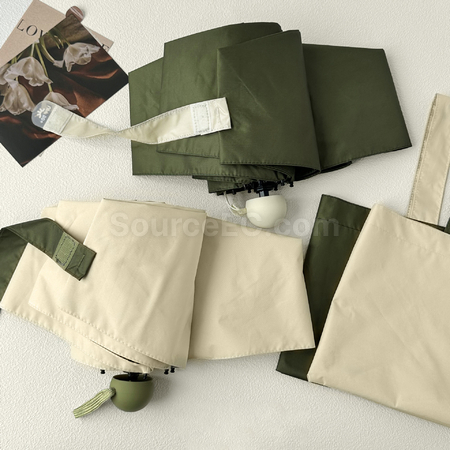 Customization Coffee Capsule Folding Umbrella Promotional Products