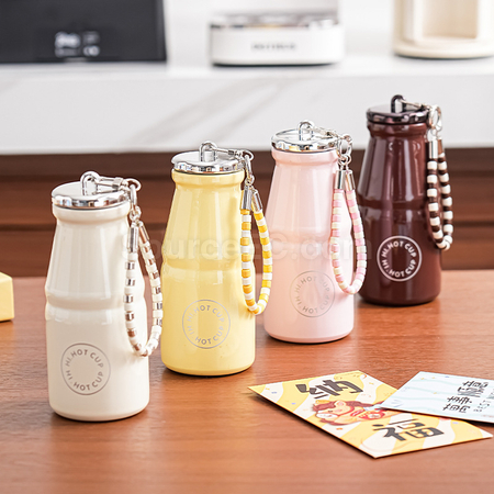 Customization 316 Stainless Steel Handheld Milk Thermos Cup Promotional Products