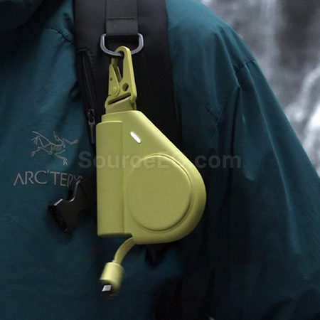 Customization Power Bank With Retractable Cable Promotional Products