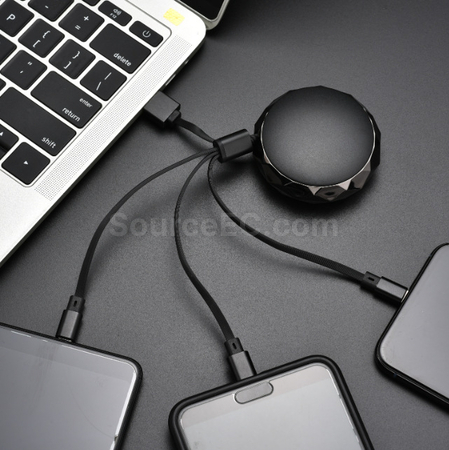 Customization 3 In 1 USB Charging Cable Promotional Products