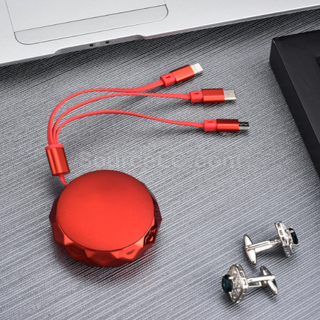 Customization 3 In 1 USB Charging Cable Promotional Products