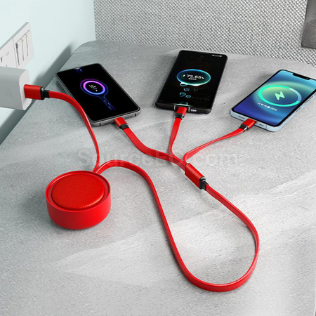 Customization 3 In 1 USB Charging Cable Promotional Products