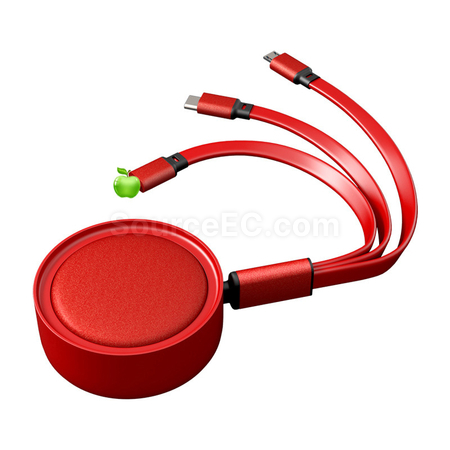 Customization 3 In 1 USB Charging Cable Promotional Products