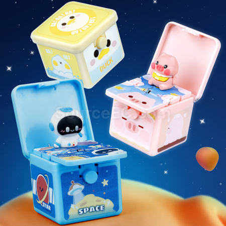 Customization Decompression 3D Figurine Surprise Box Keychain Promotional Products