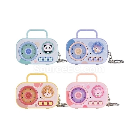 Customization Custom Music Player Radio Keychain Promotional Products