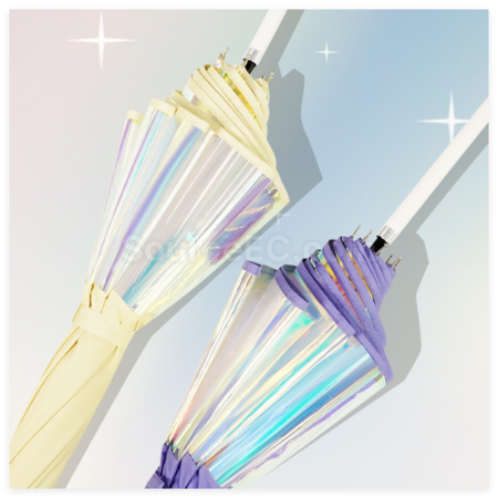 Customization Aurora Laser Iridescent Umbrella Promotional Products