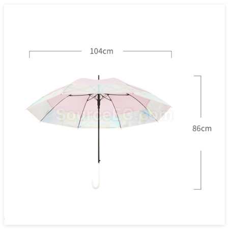 Customization Aurora Laser Iridescent Umbrella Promotional Products