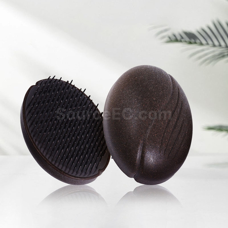 Customization Coffee Grounds Hair-Smoothing Massage Comb Promotional Products