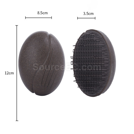 Customization Coffee Grounds Hair-Smoothing Massage Comb Promotional Products