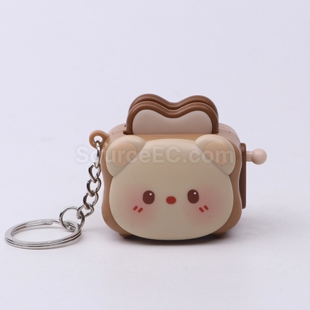 Customization Bread machine decompression toy keychain Promotional Products