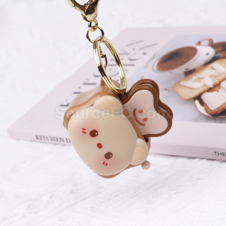 Customization Bread machine decompression toy keychain Promotional Products
