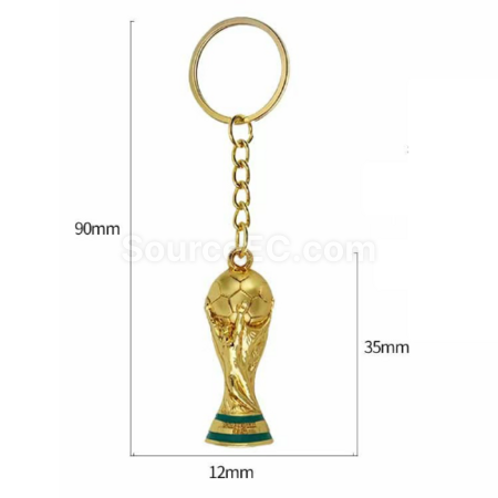 Customization World Cup keychain Promotional Products