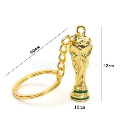 Customization World Cup keychain Promotional Products
