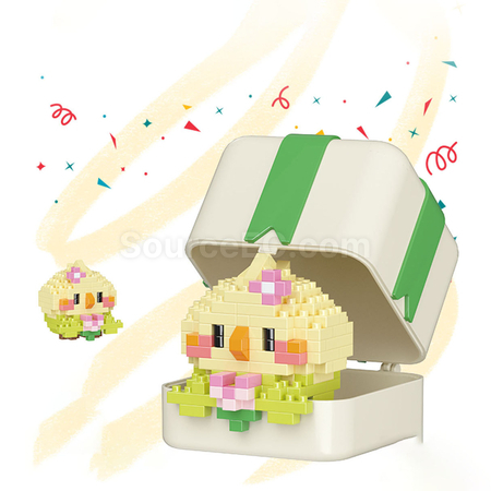 Customization Panda, Puppy, Animal Building Block Toy Gift Box Promotional Products