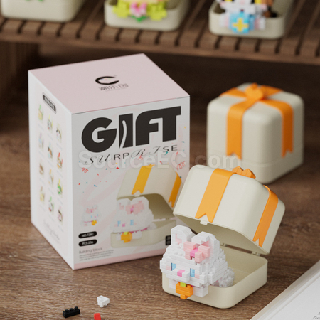 Customization Panda, Puppy, Animal Building Block Toy Gift Box Promotional Products