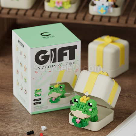 Customization Panda, Puppy, Animal Building Block Toy Gift Box Promotional Products