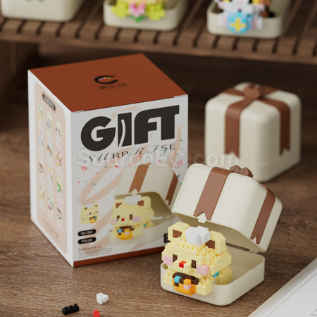 Customization Panda, Puppy, Animal Building Block Toy Gift Box Promotional Products