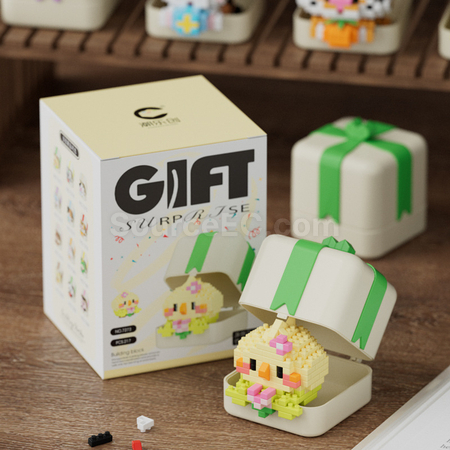 Customization Panda, Puppy, Animal Building Block Toy Gift Box Promotional Products