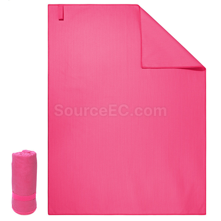 Customization Lightweight And Thin Striped Quick-Drying Sports Towel Promotional Products