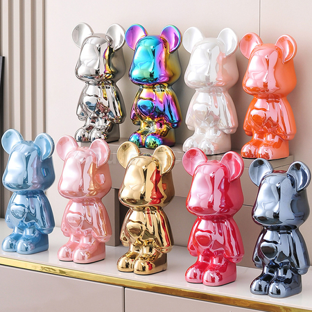 Customization Ceramic Bear Piggy Bank Ornament Promotional Products