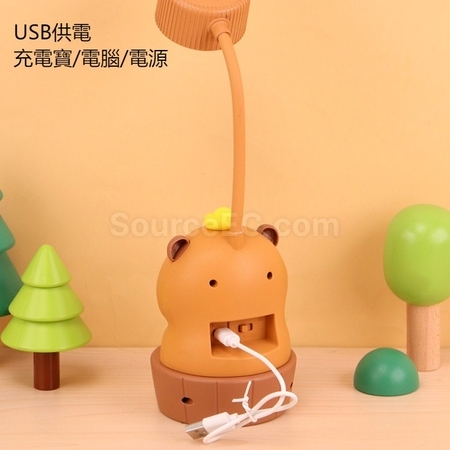 Customization Rechargeable LED Desk Lamp Cartoon Figurine Ornament(Pencil sharpener) Promotional Products