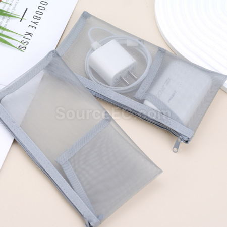 Customization Portable Mesh Partition Storage Bag Promotional Products