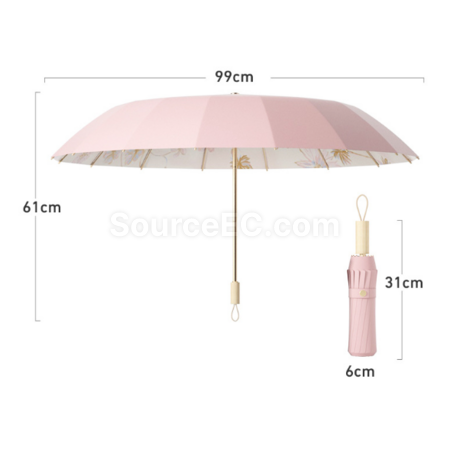 Customization Reinforced Double Folding Umbrella Promotional Products