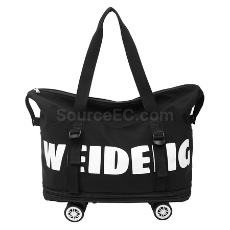 Customization Expandable wheeled travel bag with retractable handle Promotional Products