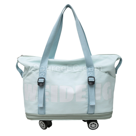 Customization Expandable wheeled travel bag with retractable handle Promotional Products