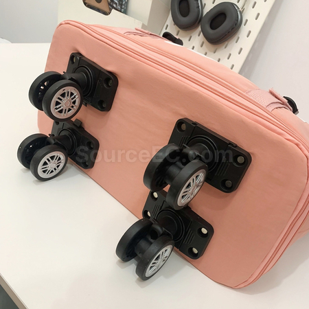Customization Expandable wheeled travel bag with retractable handle Promotional Products