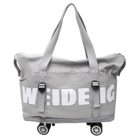 Customization Expandable wheeled travel bag with retractable handle Promotional Products