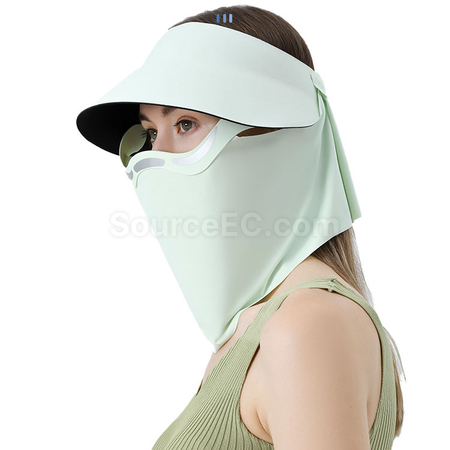 Customization Magnetic Sun Protection Hat with Face Cover Promotional Products