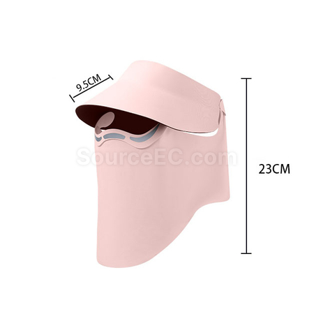 Customization Magnetic Sun Protection Hat with Face Cover Promotional Products