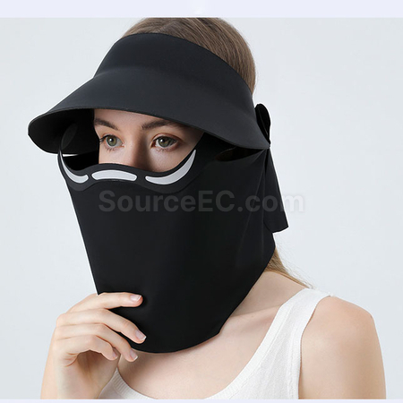 Customization Magnetic Sun Protection Hat with Face Cover Promotional Products