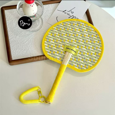 Customization Color Straw Fan Promotional Products